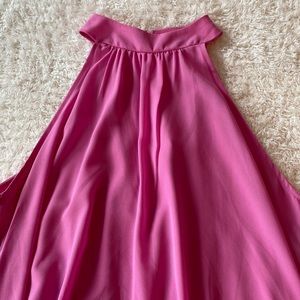 High neck beautiful pink dress!!!